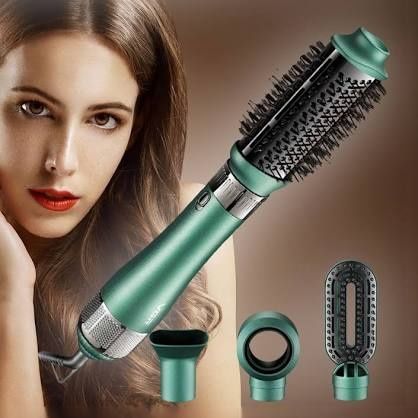 Фен-щетка для укладки волос VGR V-493 с насадками