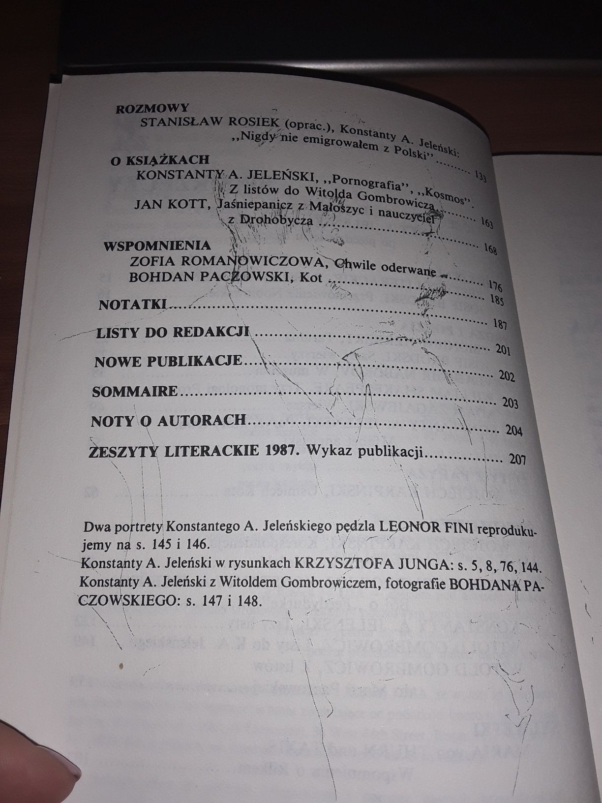 Zeszyty literackie nr 21 zima 1988 Herbert Nabokov Zagajewski
