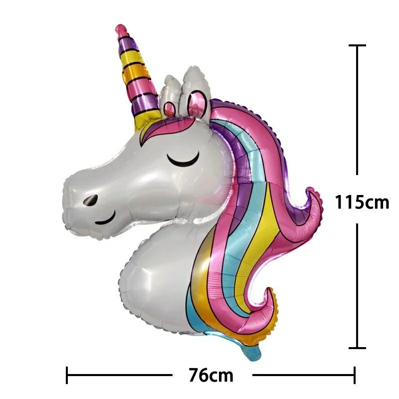 Balony na roczek jednorożec UNICORN nowy zestaw