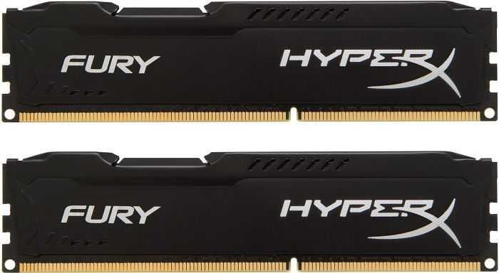 Pamięć RAM HyperX Fury DDR3 16 GB (2x8GB) 1600MHz (HX316C10FBK2/16)