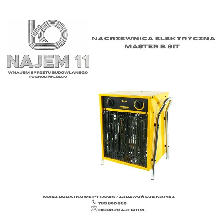 Osuszacz /osuszacz budowlany/nagrzewnice elektryczne/olejowe - WYNAJEM