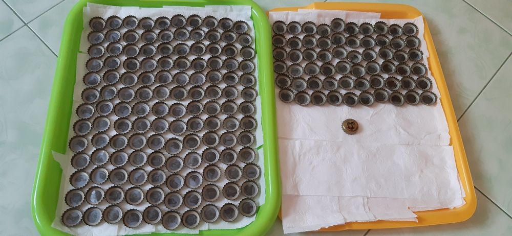 Kapsle butelkowane Fritz Cola -190szt zestaw zestaw