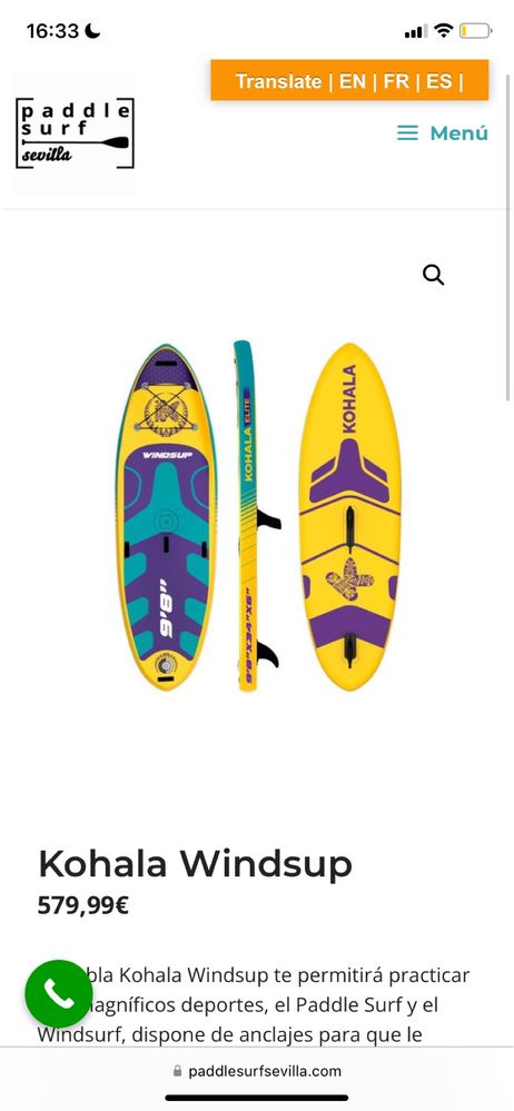 Prancha Padle SUP (windsup)