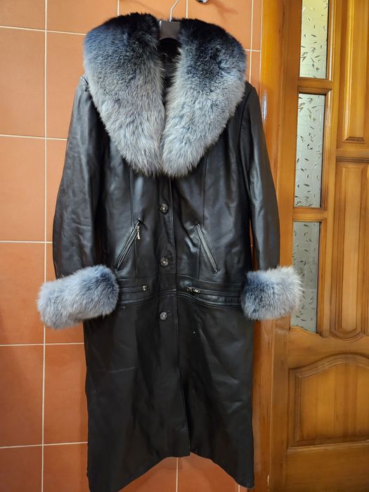 Куртка шкіряна розмір L