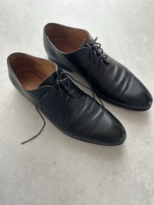 Bytom półbuty/buty wizytowe klasyczne czarne skóra 43