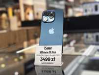 Apple IPhone 15 Pro 128 GB 5G JAK NOWY Niebieski GWARANCJA RATY 0%