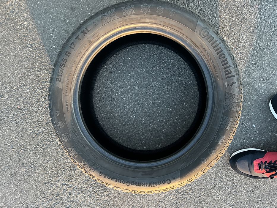 4шт. Шини Continental ContiVikingContact 6 215/55/17