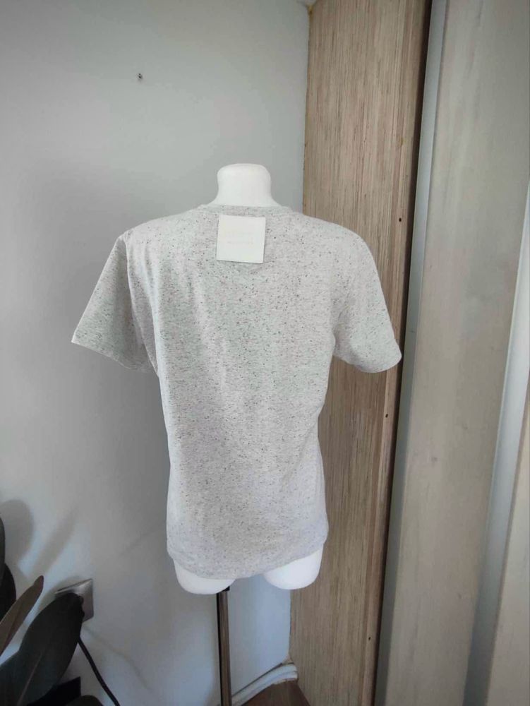 T-shirt szary melanż O’La Voga,, uniwersalny