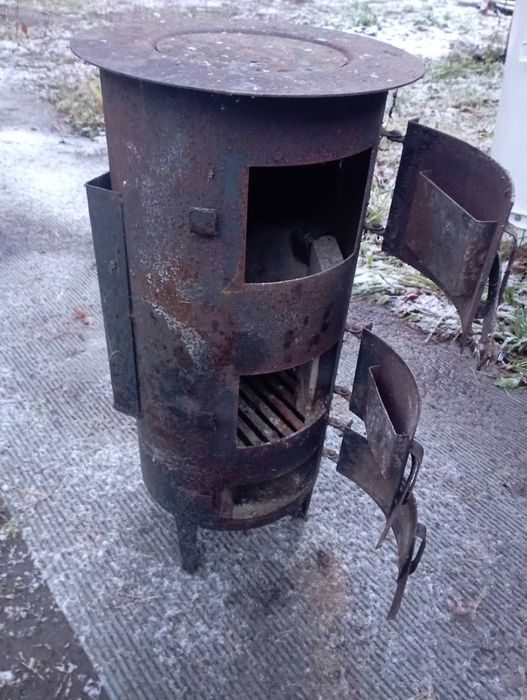Буржуйка пічка металева