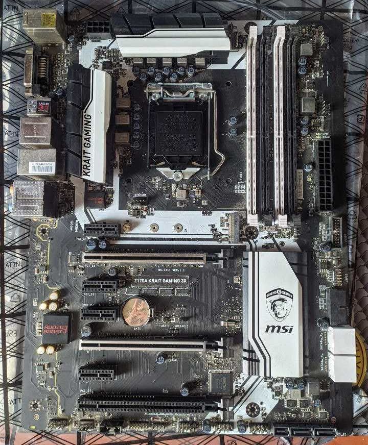 Материнська плата MSI Z170A Krait Gaming 3X (s1151)