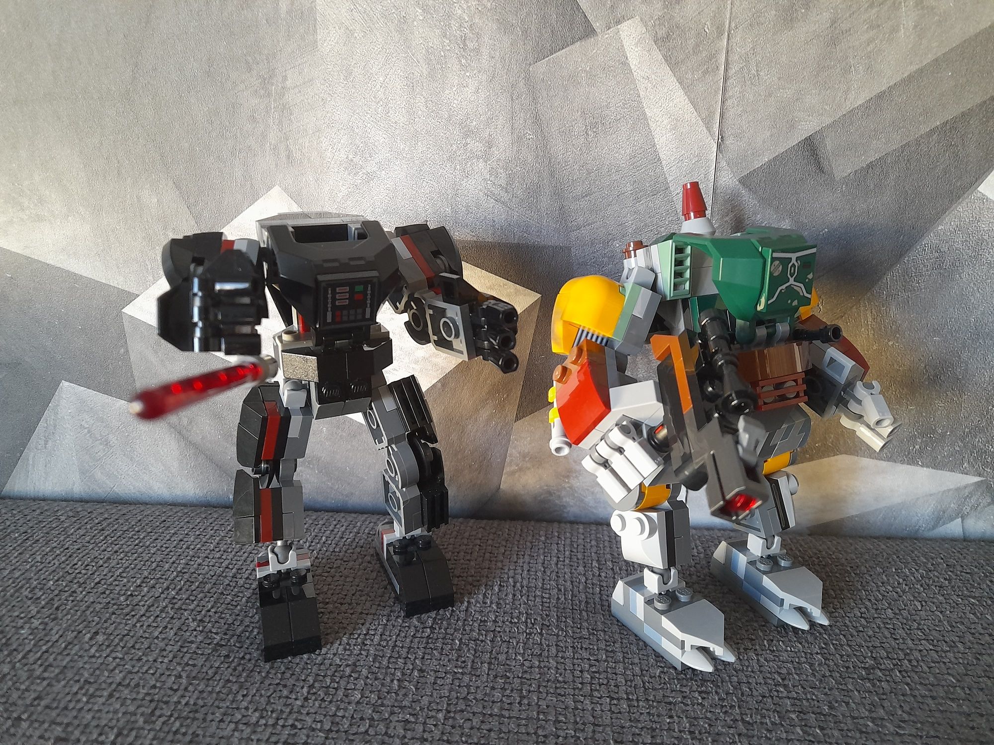 Lego Star Wars Mech Boba Fetta i Darth Vader