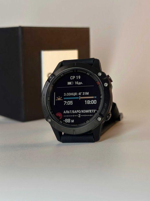 Смарт-годинник Garmin Fenix 6 Sapphire