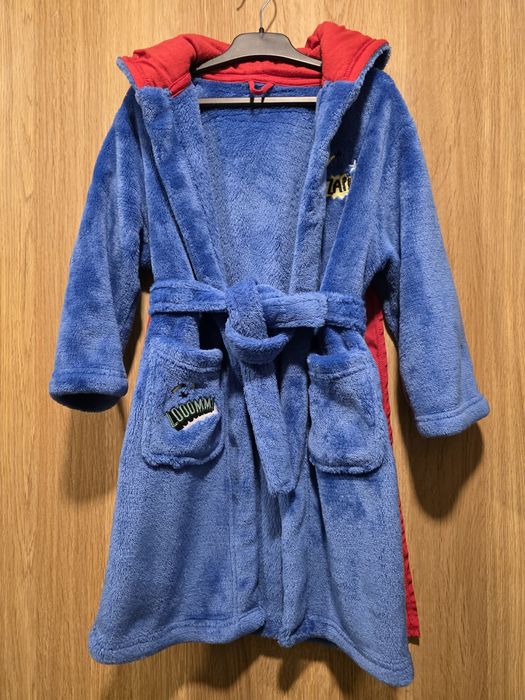 Szlafrok Superbohater 116 cm (4-6 lat) Mothercare z peleryną