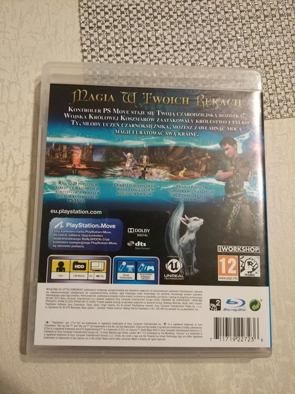 Gra Sorcery świat magii PS 3
