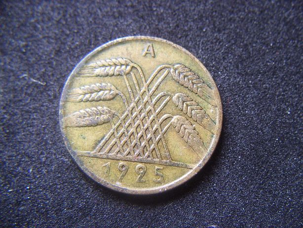 Stare monety 10 reichsfenig 1925 A Niemcy