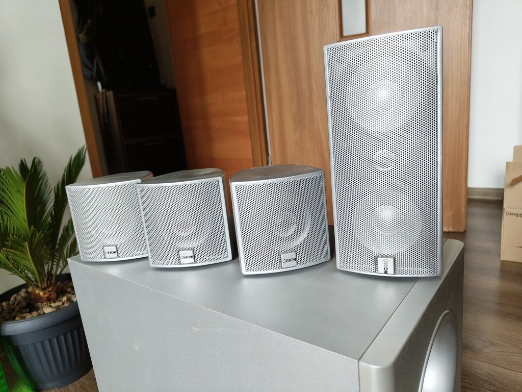 Zestaw Audio CANTON – Subwoofer AS 60 CX + Głośniki Satelitarne