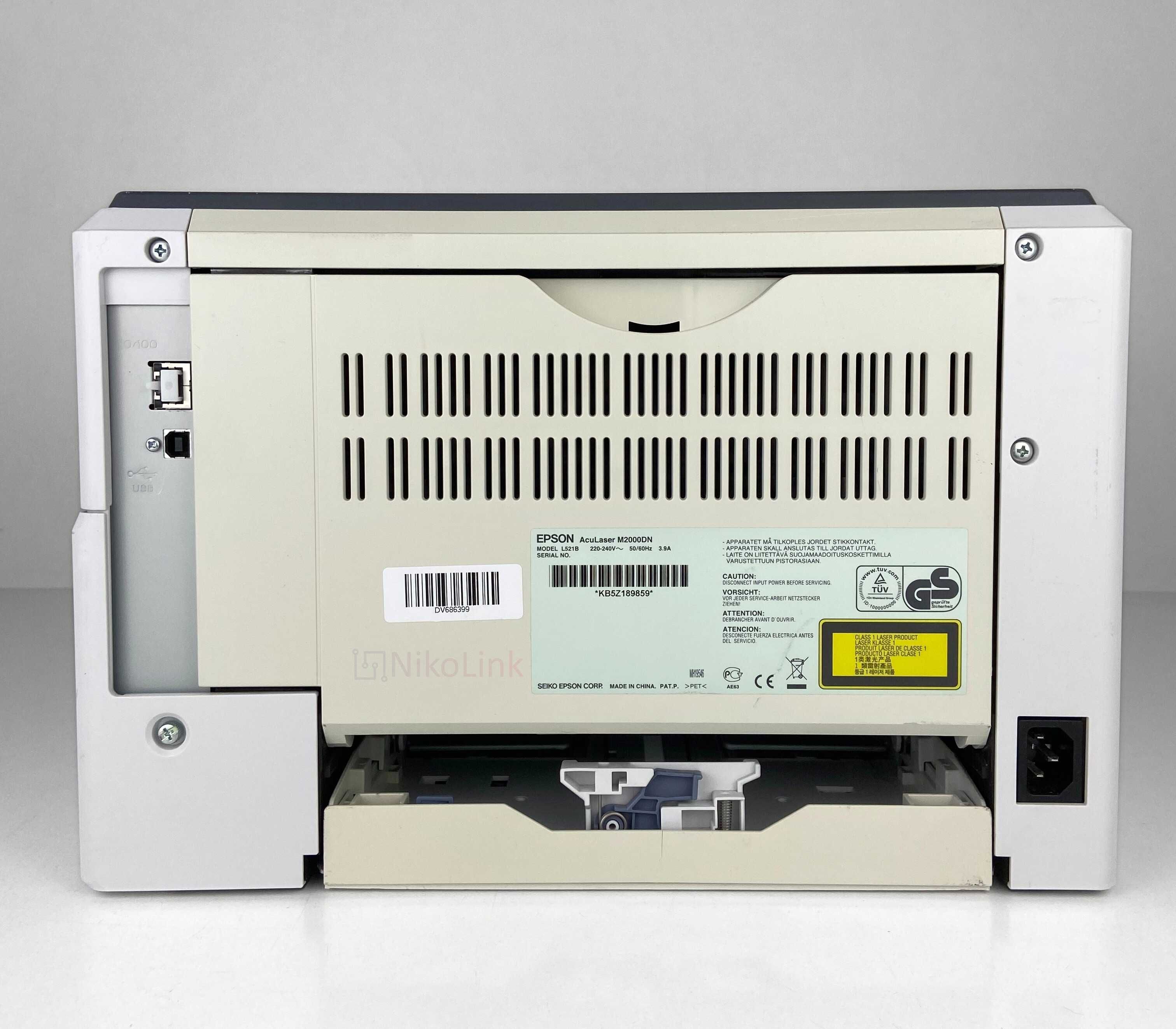 Принтер Лазерний Epson AcuLaser M2000DN Ч/Б | Дуплекс Ethernet USB 2.0