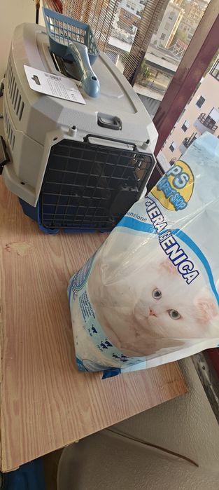 Box para transporte de animais.