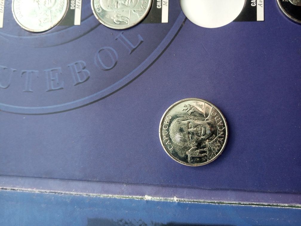 Coleção de medalhas do FCPorto em prata da época 90 com 5 títulos naci