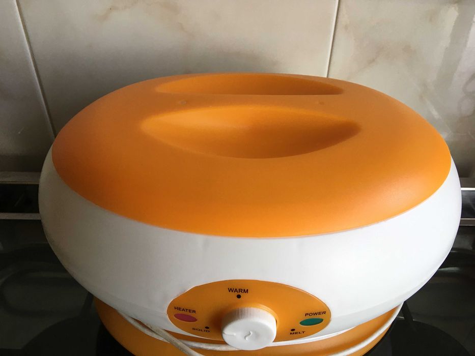 Panela de parafina para mãos