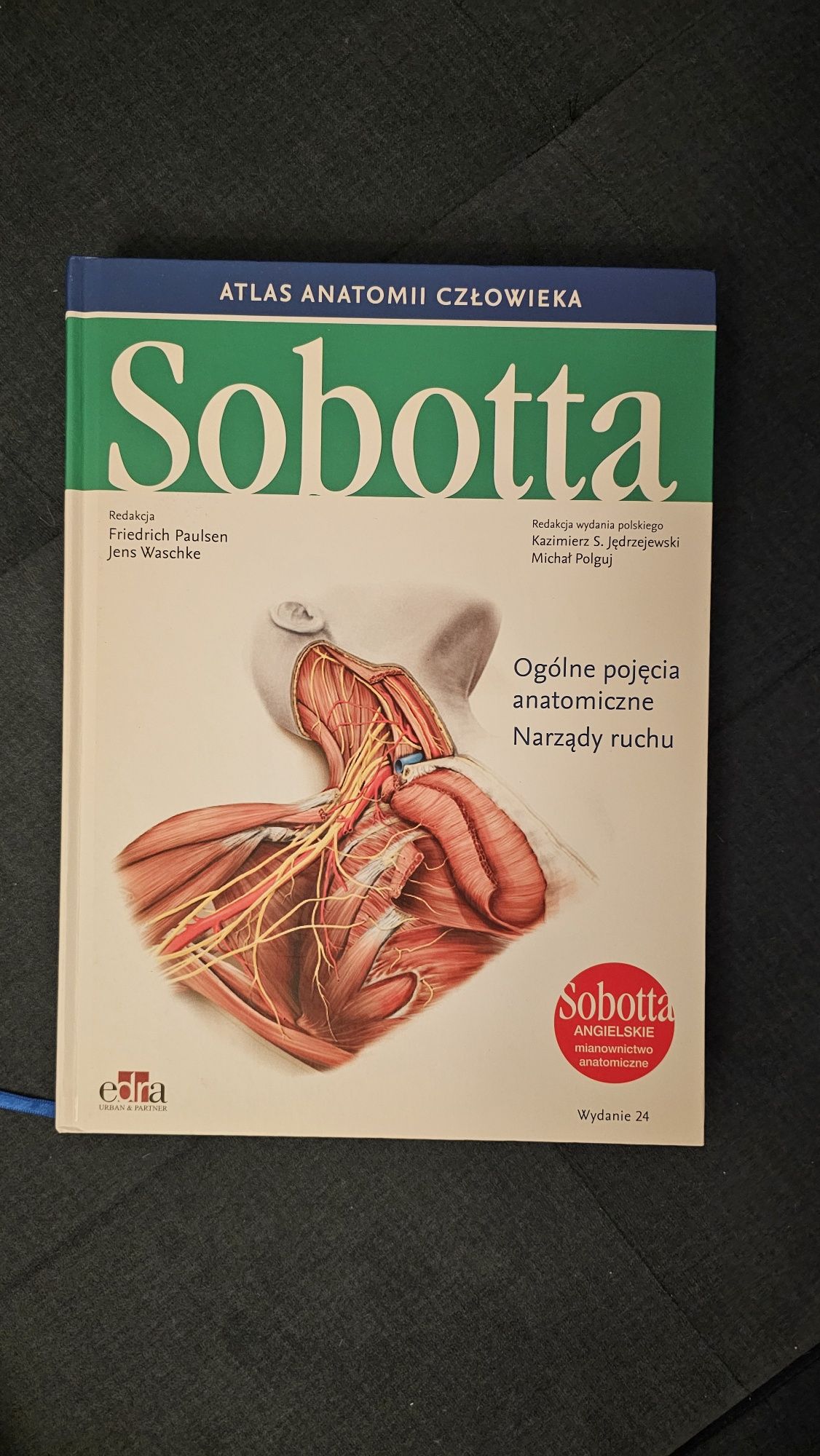 Atlasy anatomiczne Sobotta oraz Anatomia Nettera do kolorowania