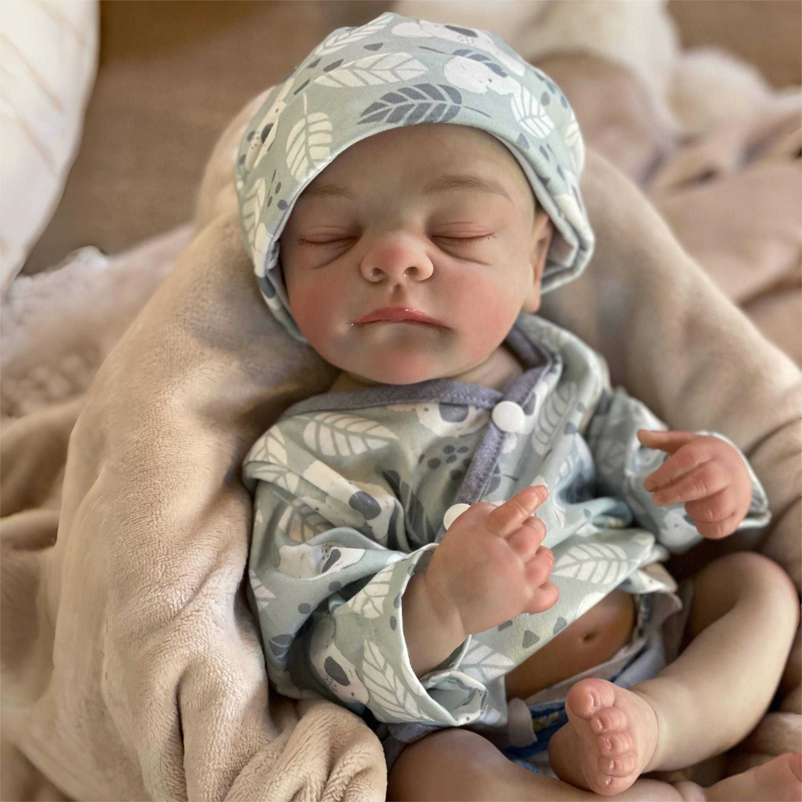 Super Cena LALKA Typ REBORN Przyjemny Miękki Elastyczny Niemowlak