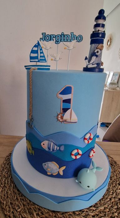 Bolo fake (cenográfico)para festa de aniversário