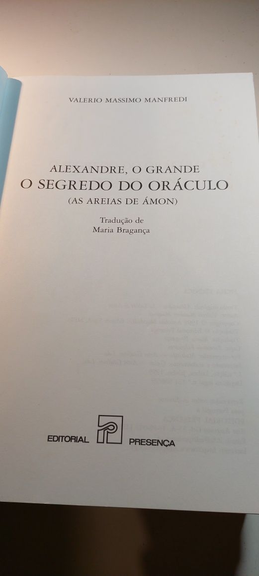 Alexandre, O Grande - Valerio Massimo Manfredi (Volumes I, II e III)