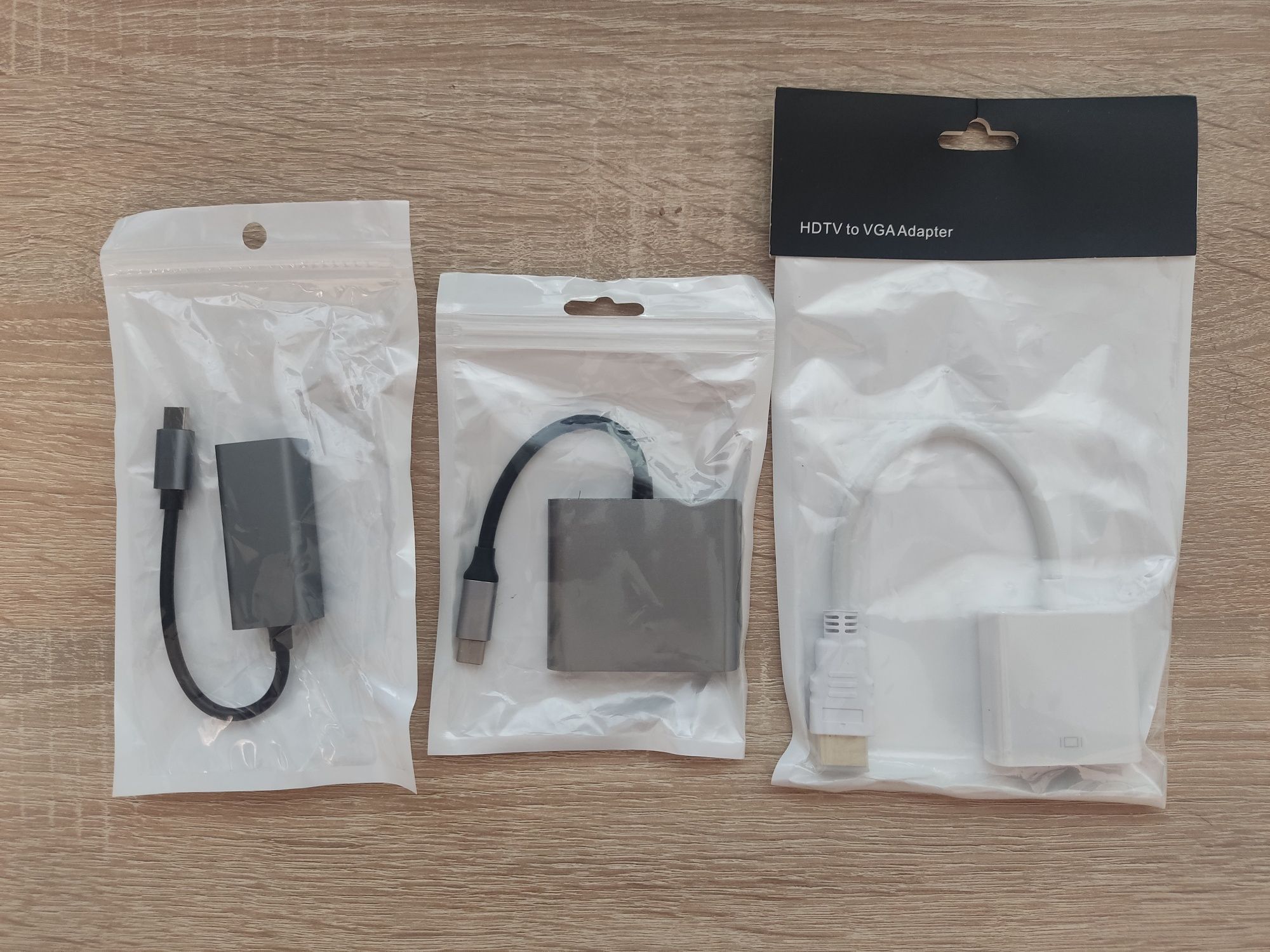 Адаптер для ПК type-c ethernet lan rj-45 hdmi vga usb 3.0 hdtv