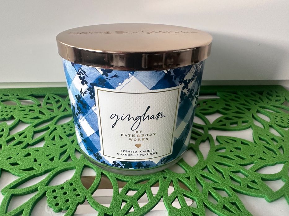 Świeca Bath & Body Works 3-knotowa - Gingham