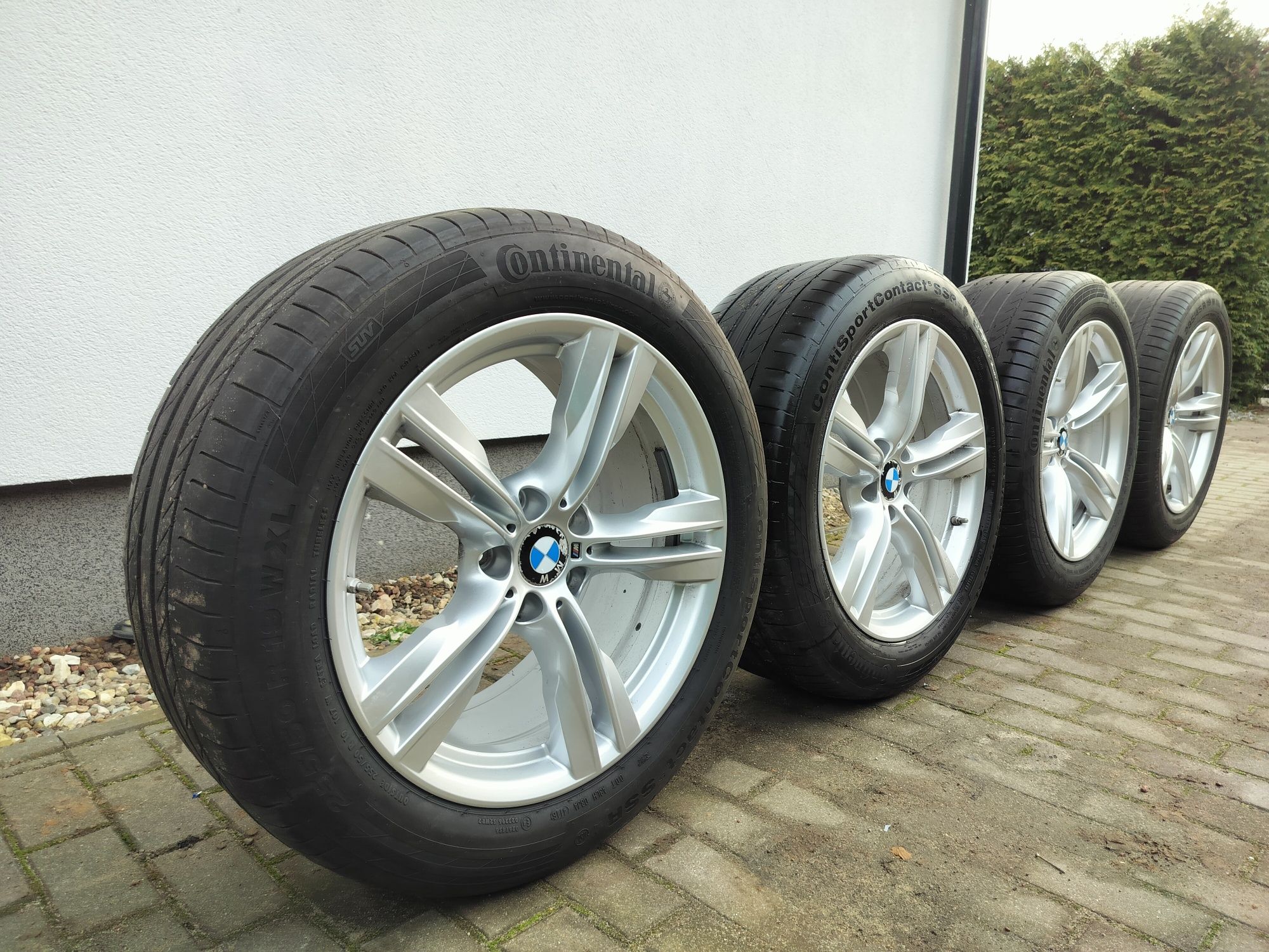 Felgi mpakiet bmw 19" 9/10" org BMW kpl 5x120 x f e