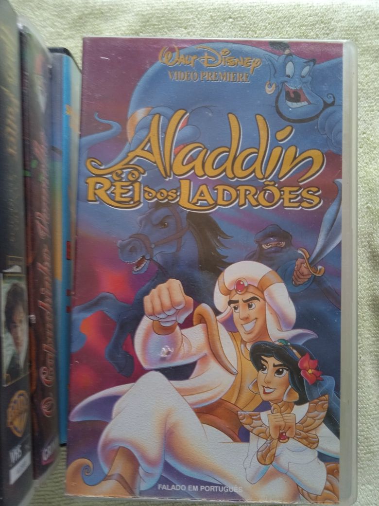 Lote de 4 Vhs infantil originais