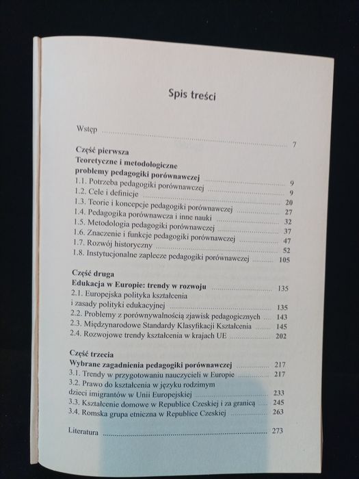 Wprowadzenie do pedagogiki porównawczej