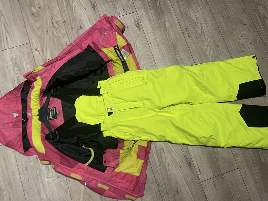 Komplet narciarski 128,kurtka ,spodnie