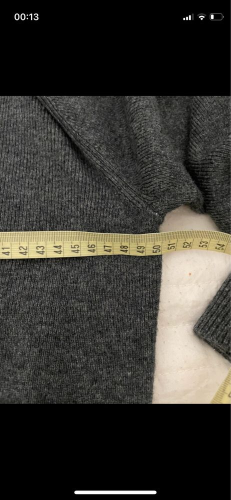 Wełniany sweterek Polo Massimo Dutti  M /L