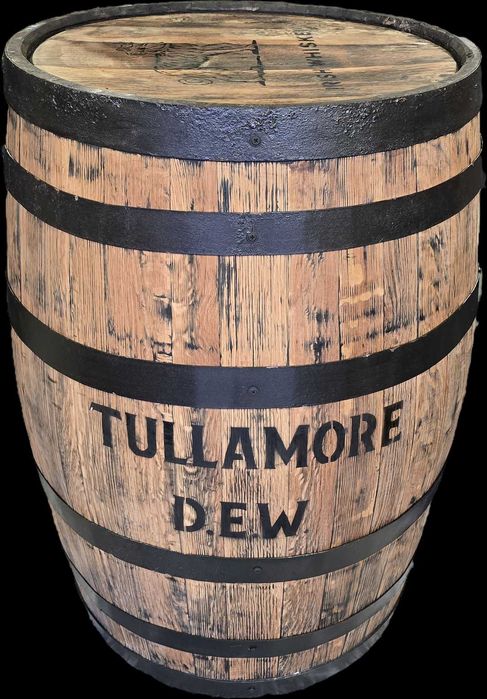 Odrestaurowana Stara Dębowa Beczka po whisky Jack Daniels, Ballantines
