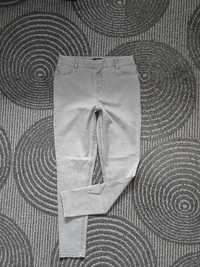 F&F spodnie  jegginsy jasno szary rozmiar 42-44