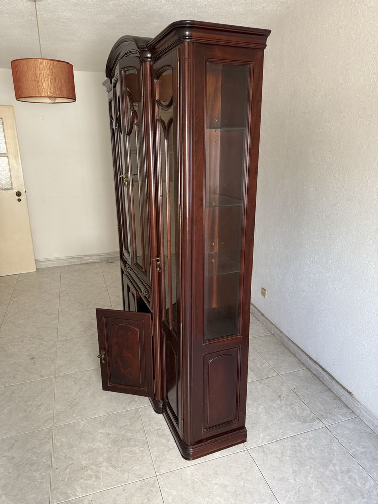 Movel de sala madeira com luz