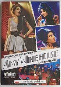 DVD Amy Winehouse I Told You I Was Trouble Live In London PL 2007r