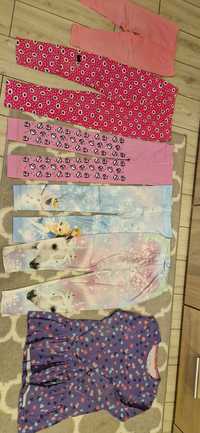 getry legginsy 122 dla niuni + sukienka