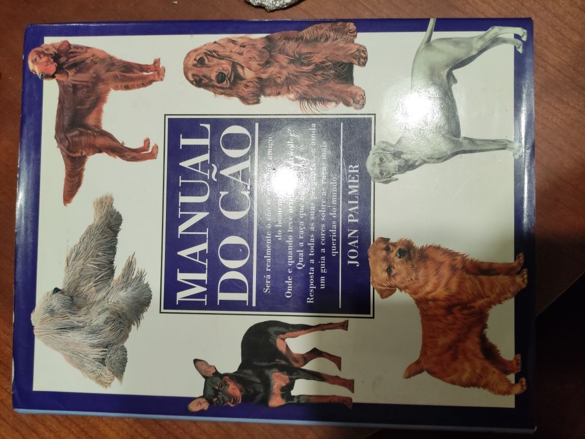 Livro " Manual do cão" várias raças