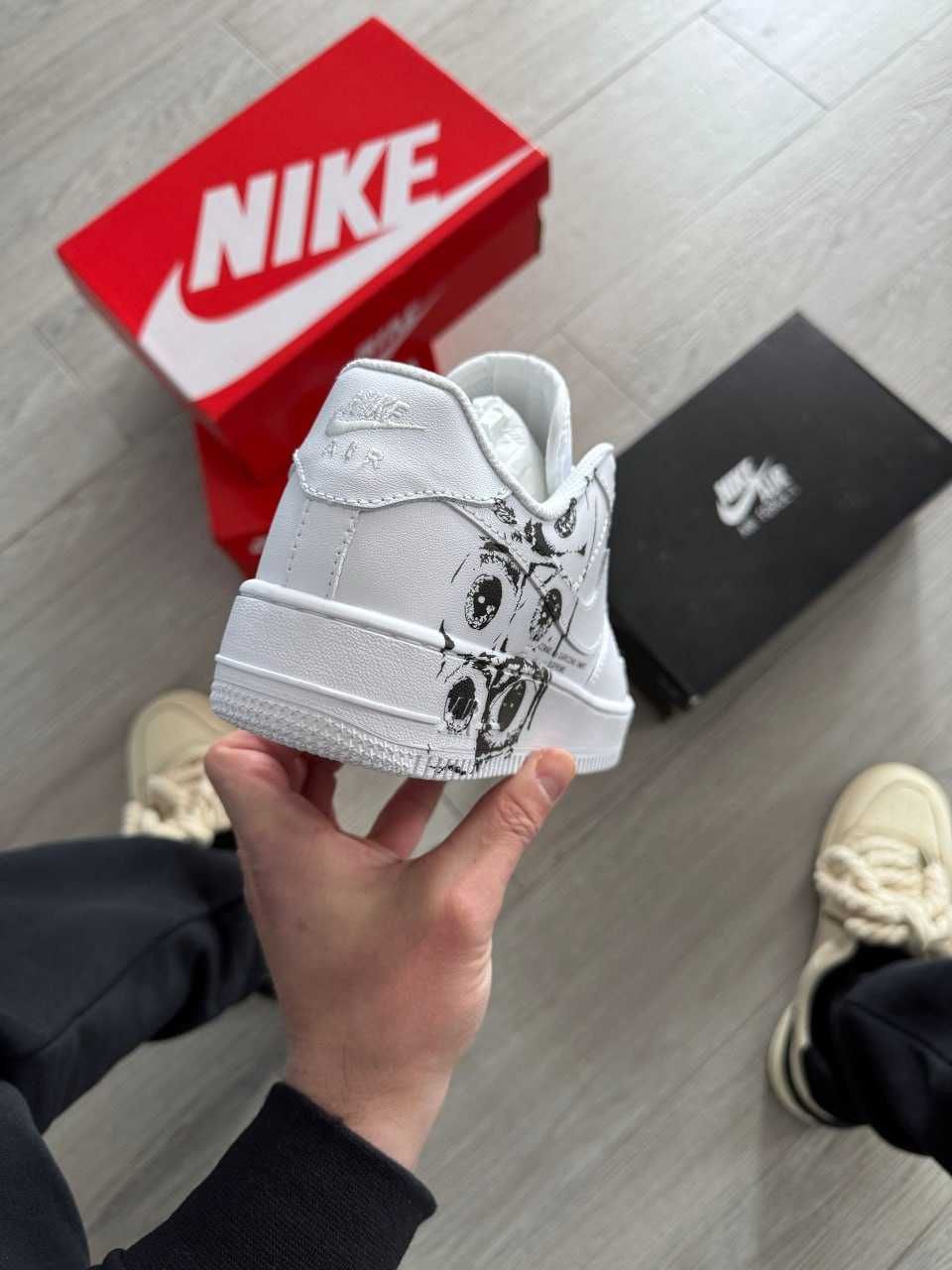 Кросівки Nike Air Force 1 Low х Comme des Garçons Supreme premium