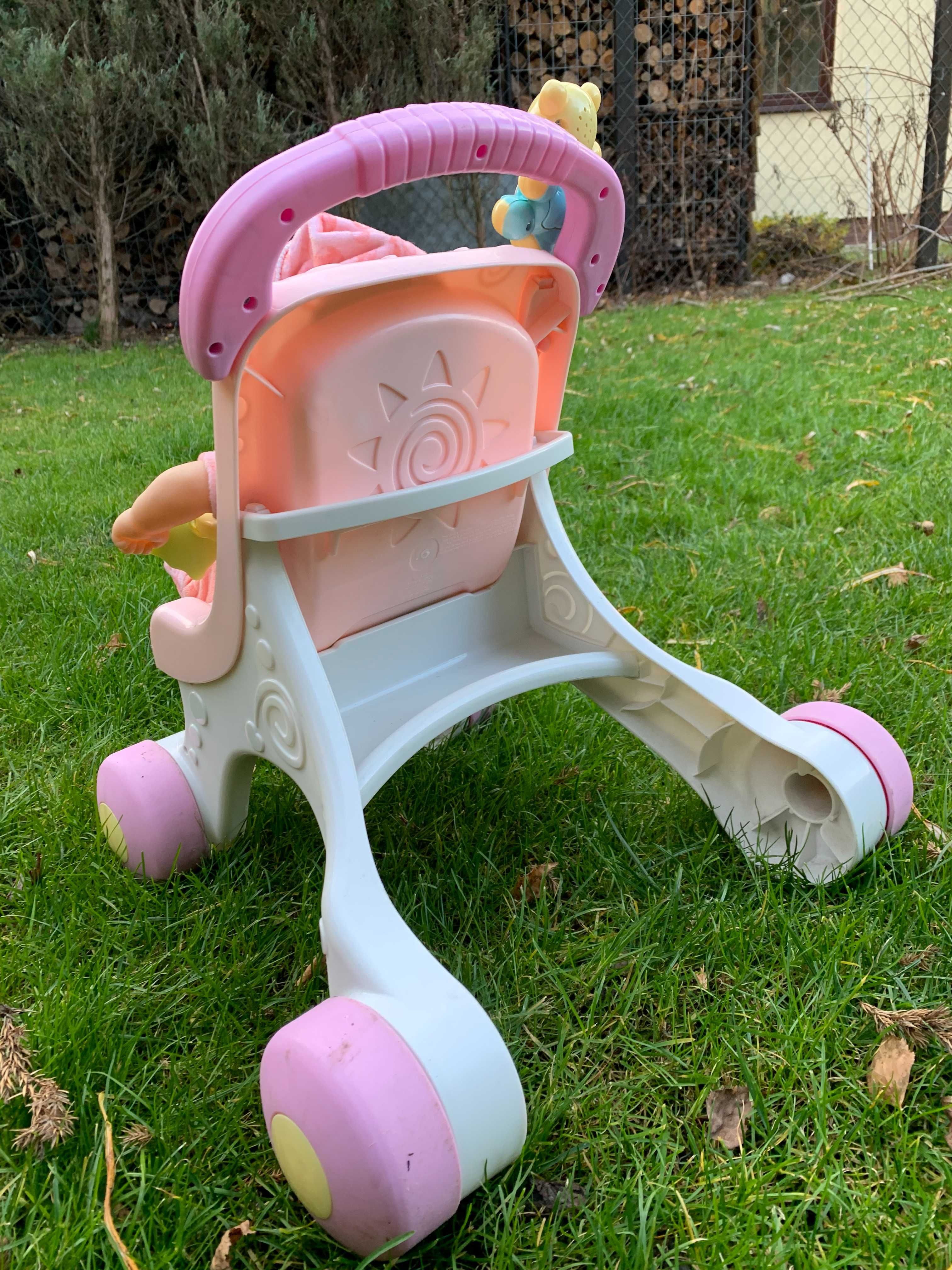 chodzik - wózek z lalką