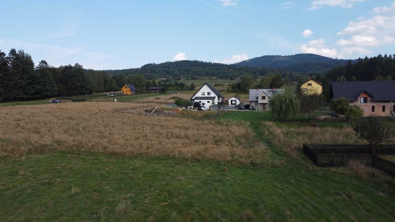 Działka pod lasem Cisiec/Węgierska-Górka