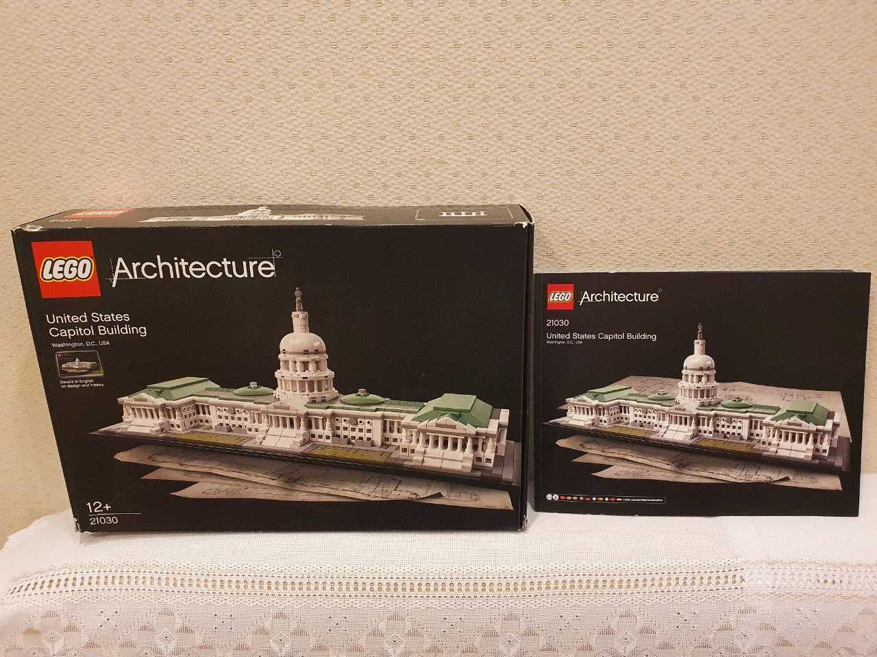 LEGO Architecture Капитолий (21030), коробка, инструкция