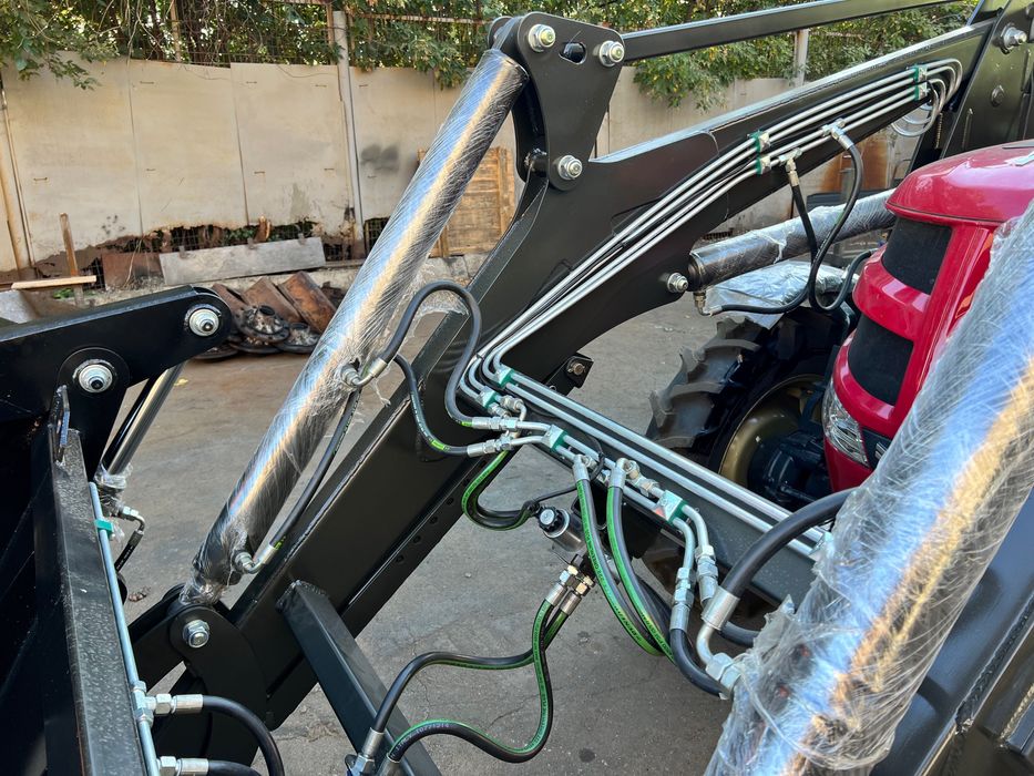 Швидкознімний навантажувач з ковшем для трактора ЮМЗ МТЗ + Джойстик