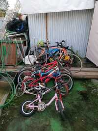 Lote de bicicletas