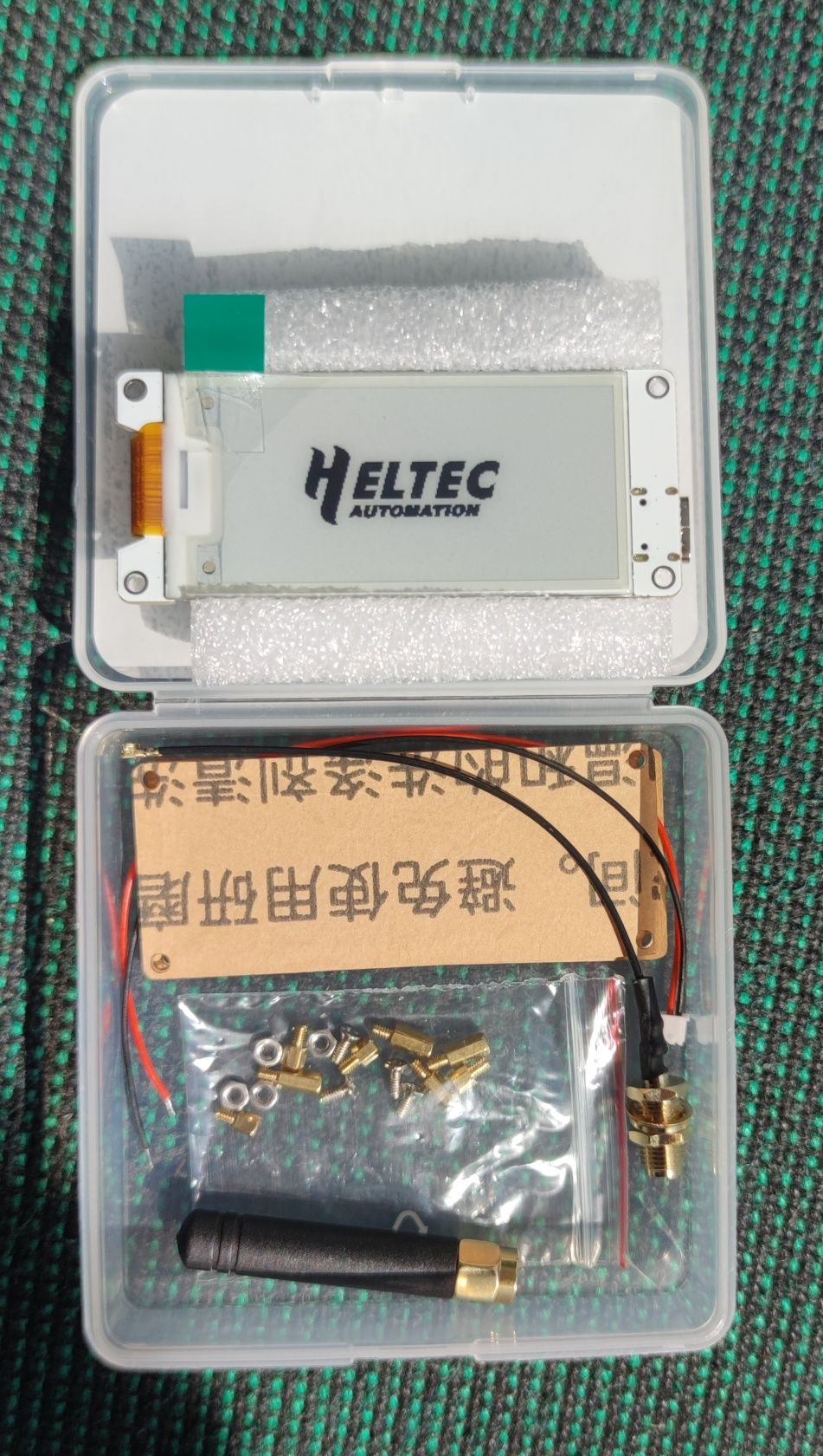 Heltec Wireless Paper v1.1.1 868MHz Wifi2.4 Bluetooth ANTENA 19.5cm