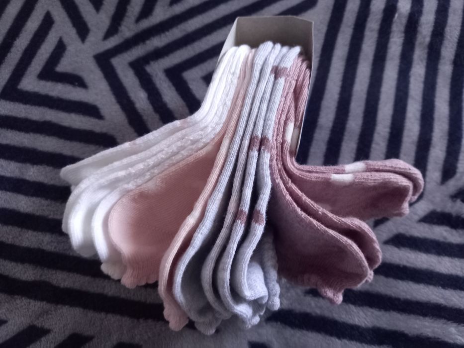 NOWE skarpetki stopki sneakersy lupilu lidl 23 26 serca serduszka