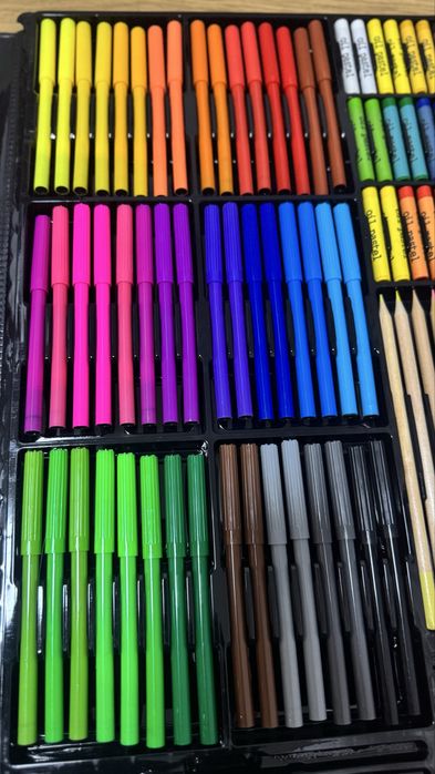 Set de 288 peças canetas